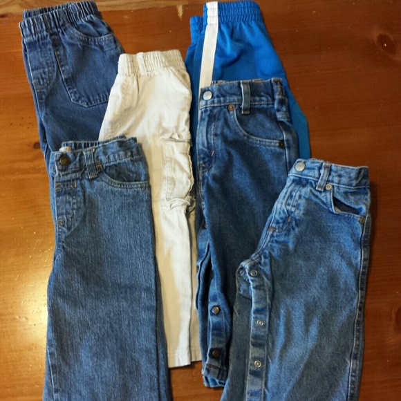 6pc Toddler Boy Pants Bundle 24M