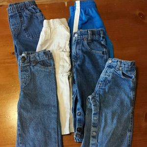 6pc Toddler Boy Pants Bundle 24M