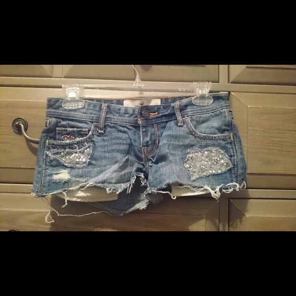 Hollister blinged shorts