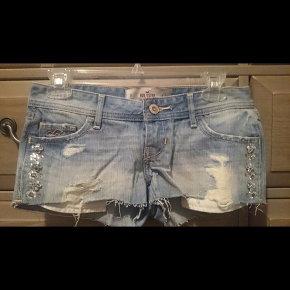 Hollister blinged shorts
