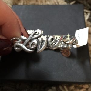 Alex and ani love bracelet