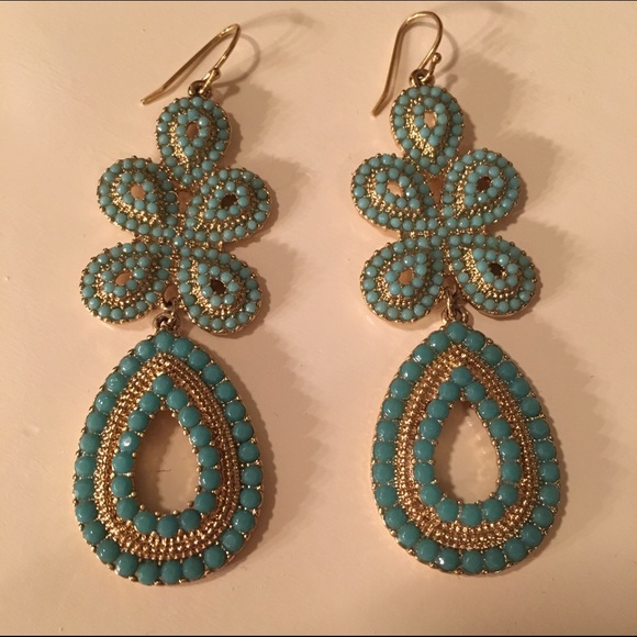 Stella & Dot Jewelry - Stella and Dot Turquoise Earrings