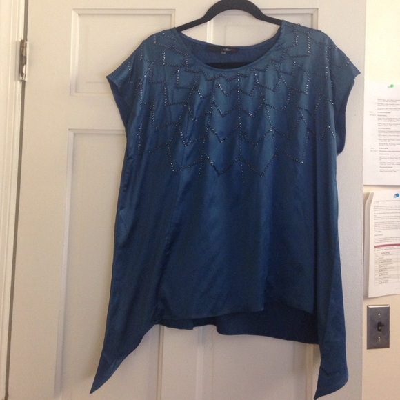 Elegant Beaded Blouse - Picture 1 of 4