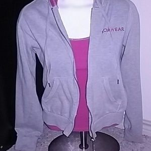 Gray and pink Rocawear jacket