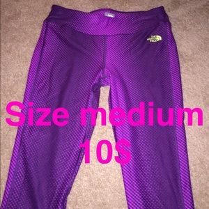 North face workout capris