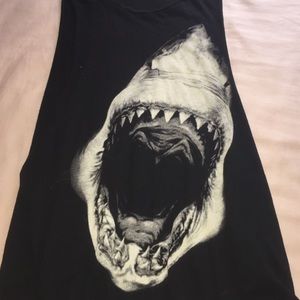Shark Muscle Tank Top