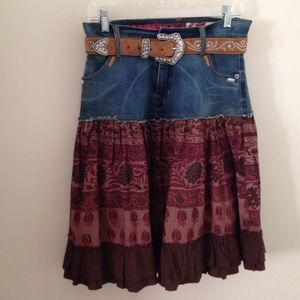 Country western skirt