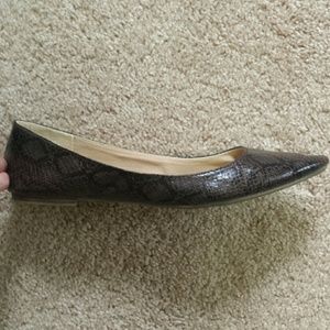 Old Navy Shoes - Faux snakeskin flats Old Navy Shoes - Faux snakeskin flats
