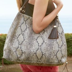 Stella and Dot "The Switch" leather tote