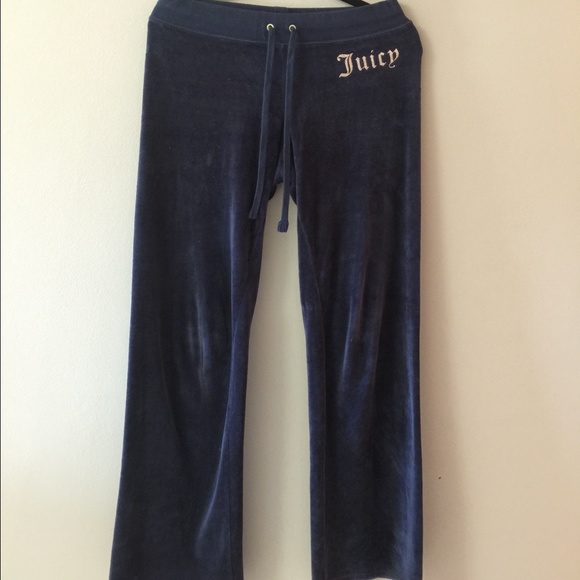 Juicy Couture Sweatpants Velour Blue
