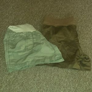 Maternity shorts