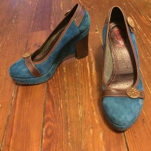 Miss Sixty blue shoes