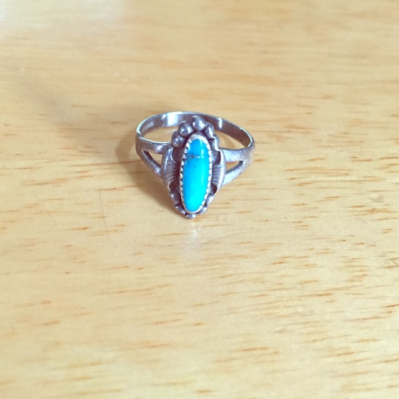 Jewelry - Sterling Silver Turquoise Ring