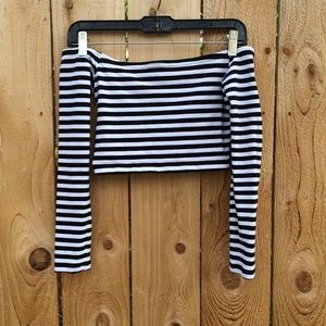 MINKPINK striped crop