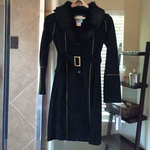 BLACK FRIDAY SALE🎁🎉🎀 Marciano suede trench coat