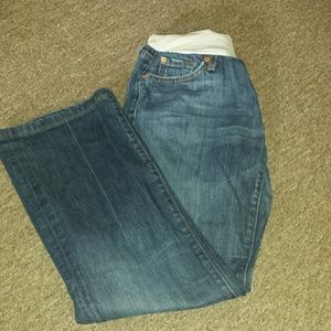 For all mankind maternity jeans