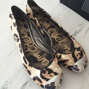 Sam Edelman- Size 7 Leopard flats