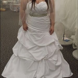Beautiful wedding dress