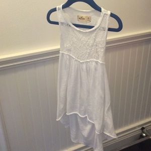 Hollister Lace Hi-Low Tank