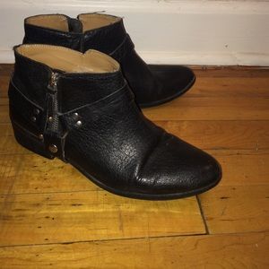 Zara Basic Low Motorcycle Bootie