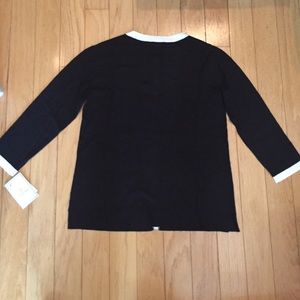 Susina Sweaters - Black and white sweater Susina Sweaters - Black and white sweater