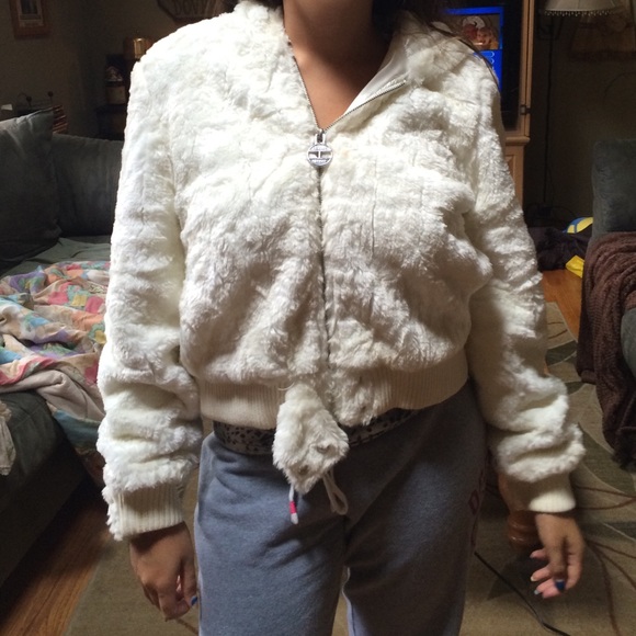 Tommy Hilfiger Fur Jacket - Picture 2 of 4