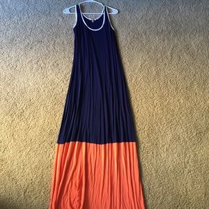 Bordeaux Anthropologie maxi dress