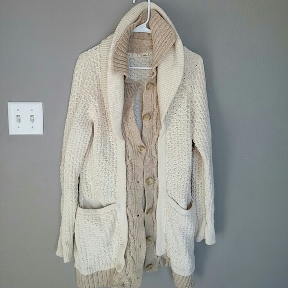 Anthropologie Sleeping on snow size large sweater
