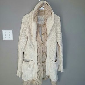 Anthropologie Sleeping on snow size large sweater