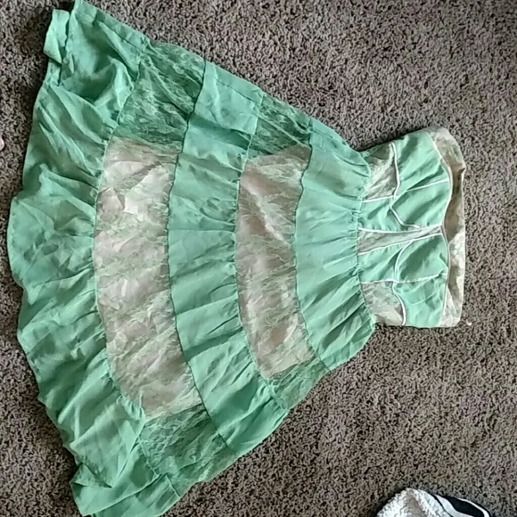 Dress from the buckle.