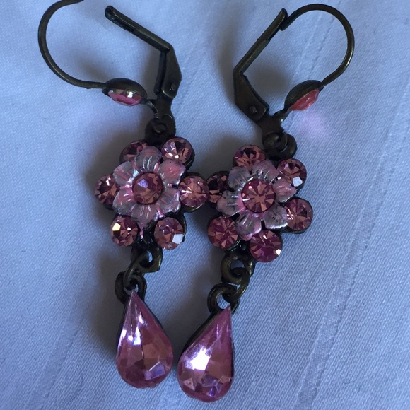 Gorgeous pink earrings