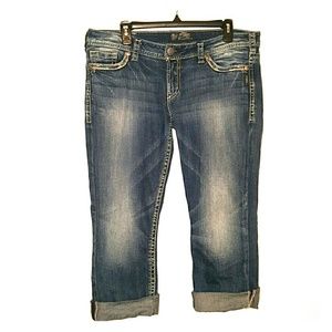 Silver Jeans Suki Capri