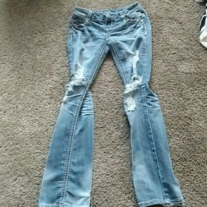 Almost famous ripped jeans