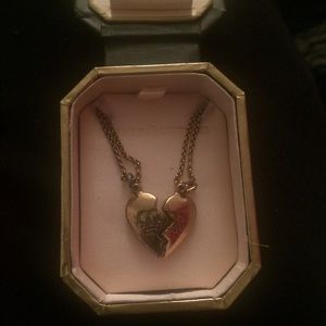 Juicy Couture best friend necklaces
