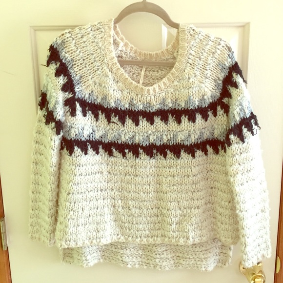 Free people knit sweater
