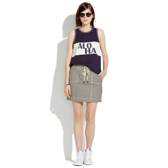 Madewell Dresses & Skirts - ⤵️SALE⤵️Madewell Striped skirt