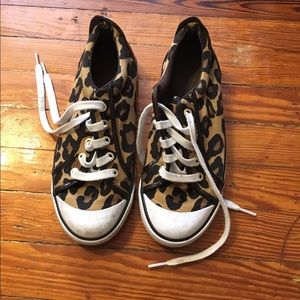 Coach, leopard (cheetah) tennis shoes.