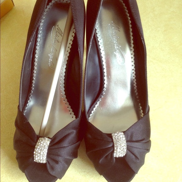 Michelangelo heels with diamonds