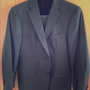 Grey men's Hugo Boss suit