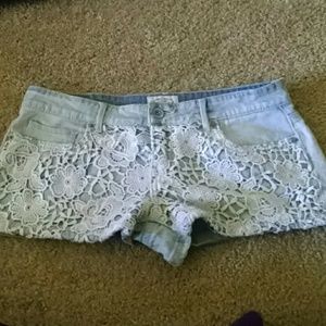Lace shorts