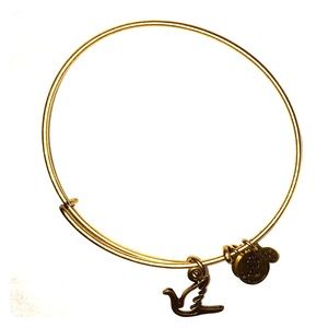 Alex & Ani gold dove peace bracelet