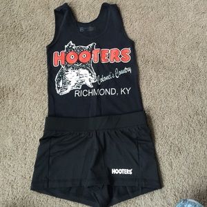 Authentic black Hooter's uniform