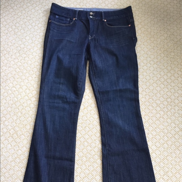 Perfect boot dark denim jeans