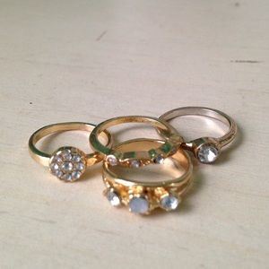 4-pack midi rings🌙