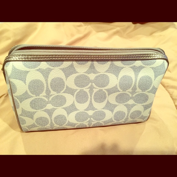 Authentic Coach makeup bag