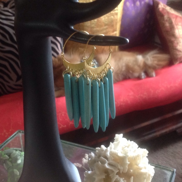 🌺Handmade 14k Gold Turquoise. 🌺FREE PLEASE READ