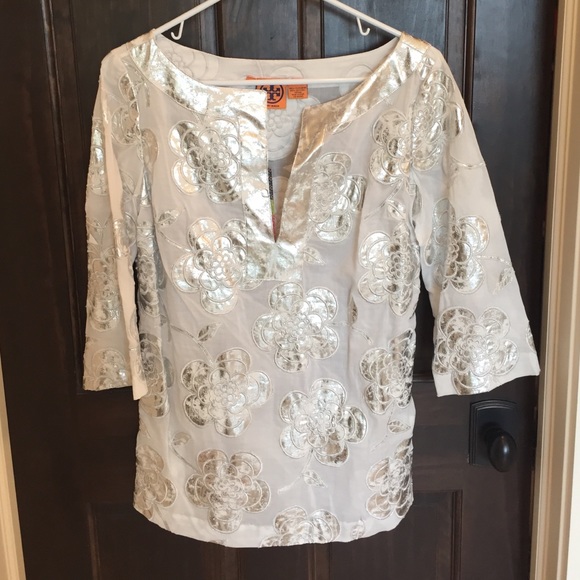 Tory Burch Silver tunic