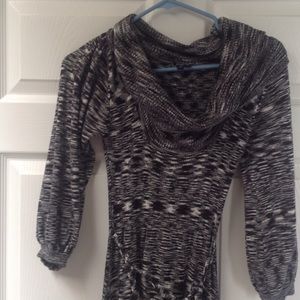 Form fitting knit dress