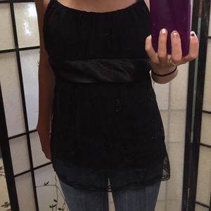 Fancy black tank