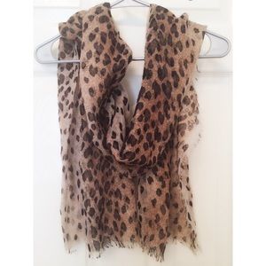 Leopard Print Scarf